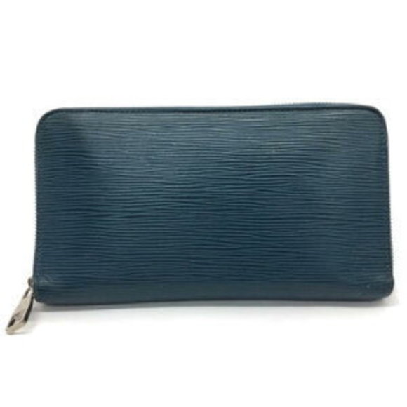 Louis Vuitton Zippy Organizer Zip Long Wallet Epi Leather Blue - Picture 1 of 7